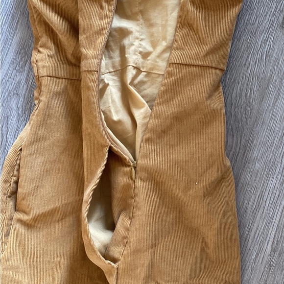 Aritzia Wilfred Isabelle Corduroy Mini Dress Size 00 - Picture 4 of 4
